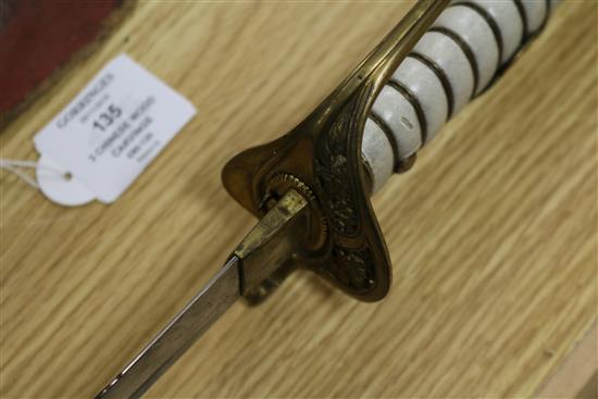 A World War II Japanese army sword